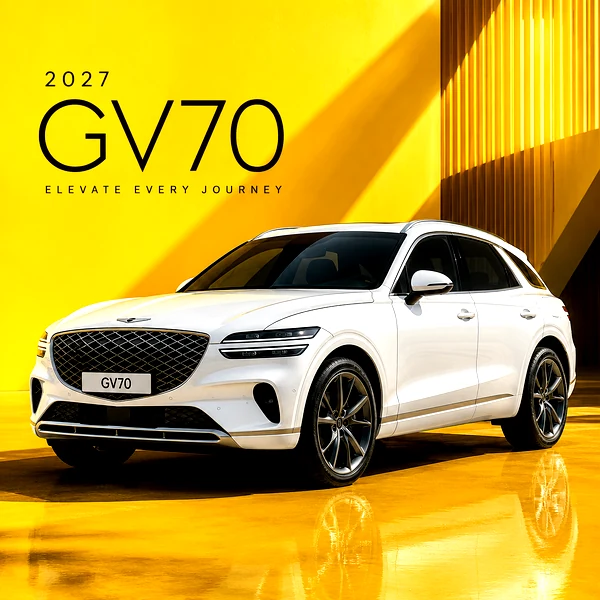 2027 제네시스 GV70 공식 가격표 및 카탈로그 대표 이미지