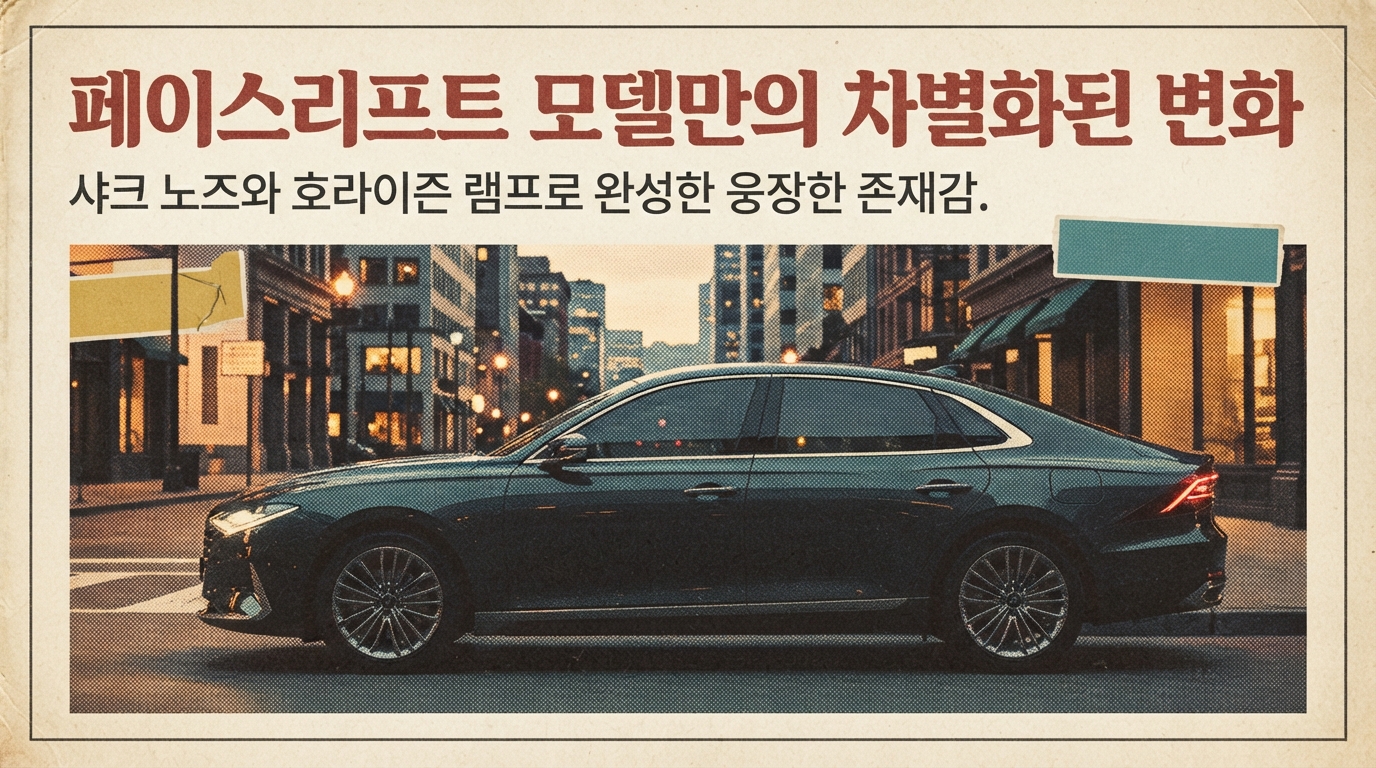 페이스리프트 모델만의 차별화된 변화